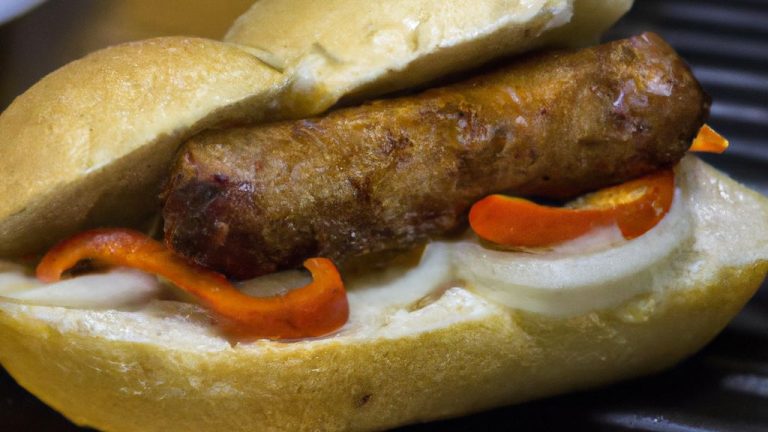 Receita de Sanduíche de Salsicha com Queijo Parmesão