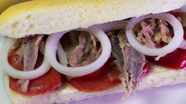 Receita de Sanduíche de Sardinha com Picles