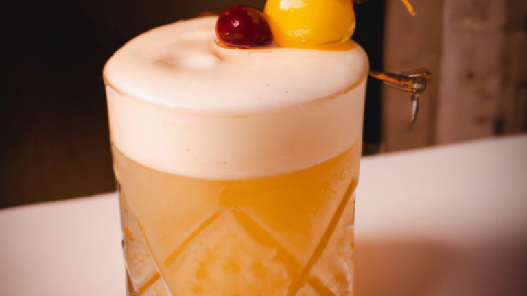 Receita de Scotch Sour