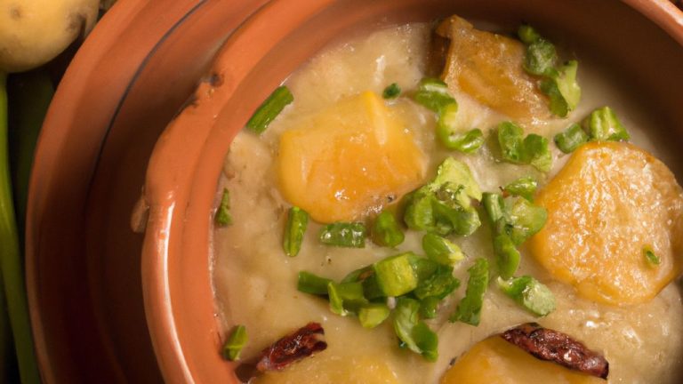 Receita de Sopa de Batata