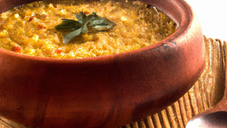 Receita de Sopa de grão-de-bico