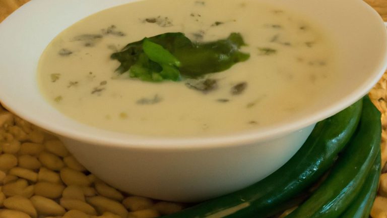 Receita de Sopa de Pimentão Verde