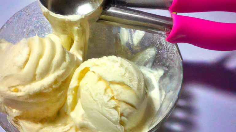 Receita de Sorvete Cremoso