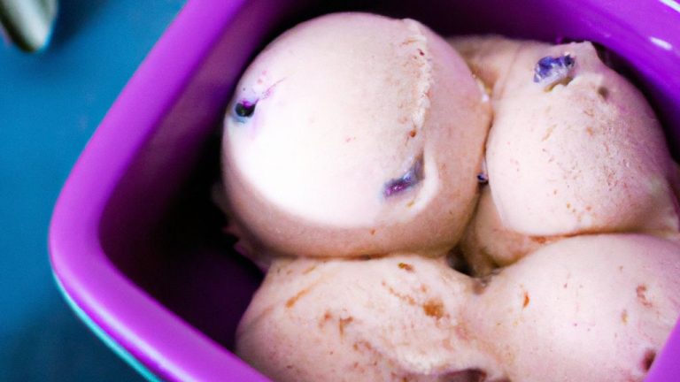 Receita de Sorvete de Iogurte