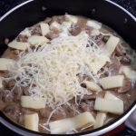 Strogonoff à Quatro Queijos