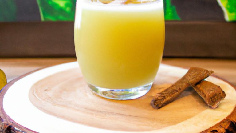 Receita de Suco de Casca de Maçã