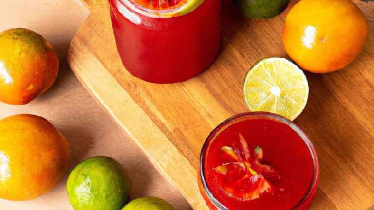 Receita de Suco de Frutas Cítricas