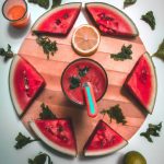 Suco Detox com melancia