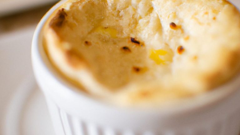 Receita de Suflê de Talos de Agrião