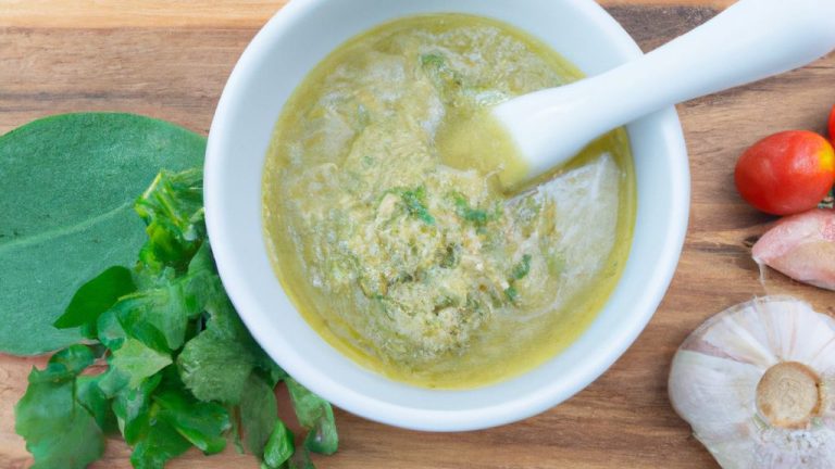 Receita de Sugo Verde (Molho de Salsa e Manjericão)