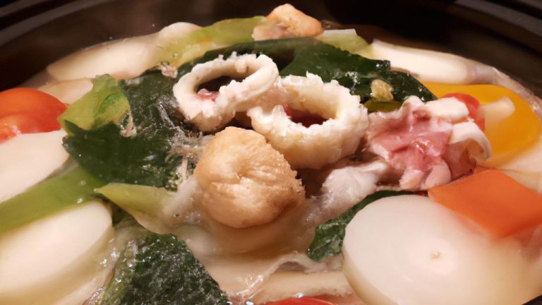 Receita de Sukiyaki de peixe