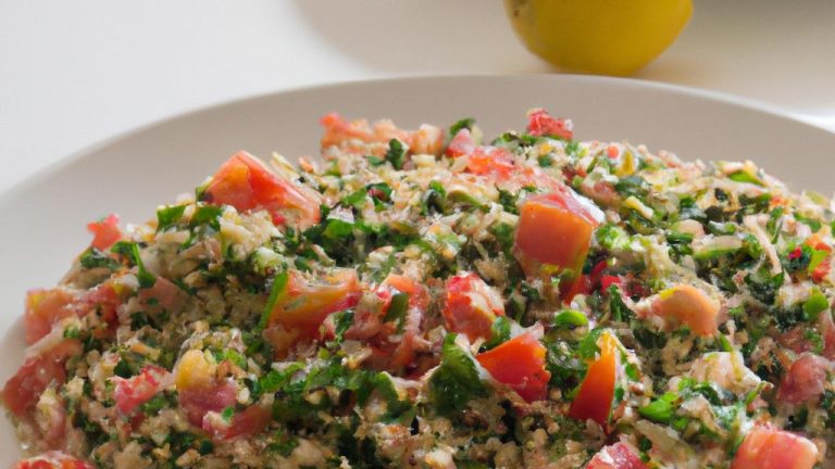 Receita de Tabbouleh