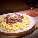Tagliatelle a bolonhesa