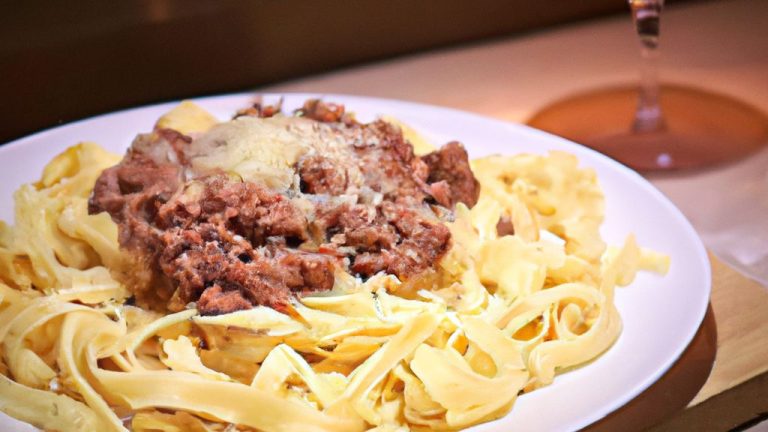 Receita de Tagliatelle a bolonhesa