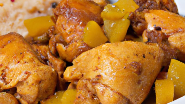 Receita de Tajem de Frango