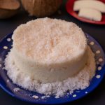 Tapioca de leite condensado e coco