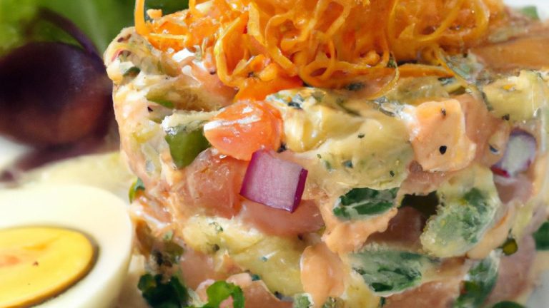 Receita de Tartar de salmão