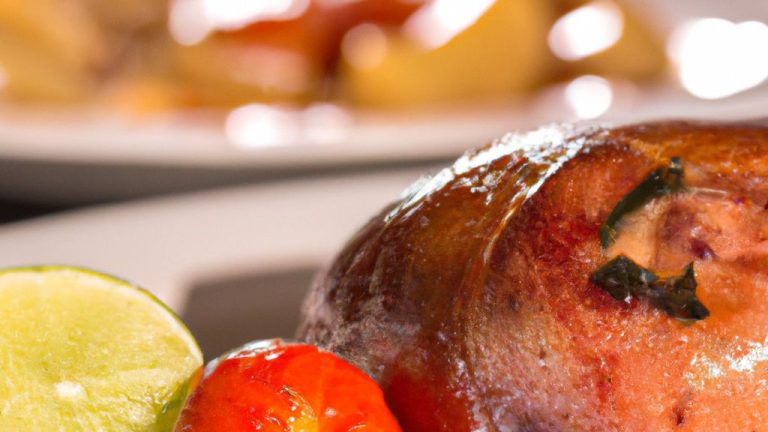 Receita de Tender natalino