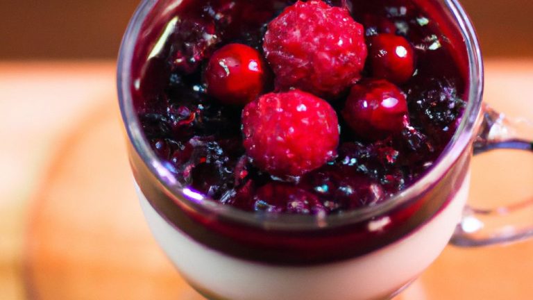 Receita de Terrina de Frutas Vermelhas