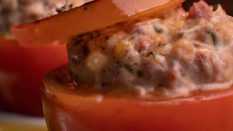 Receita de Tomates recheados com atum