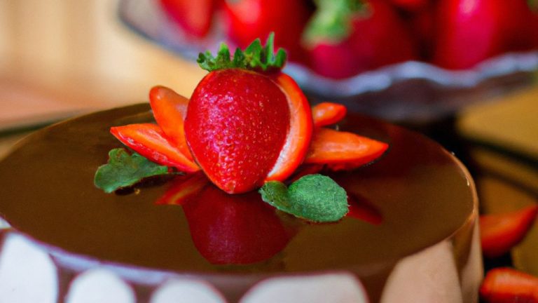Receita de Torta clássica de morango