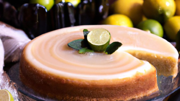 Receita de Torta cremosa de limão
