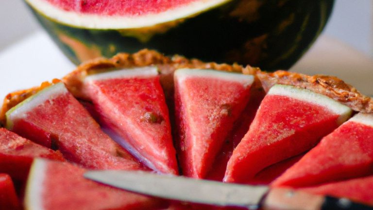 Receita de Torta Cremosa de Melancia