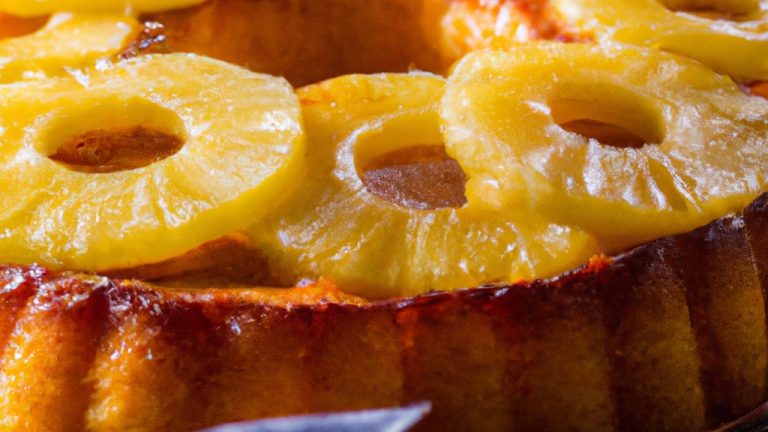 Receita de Torta de Abacaxi I