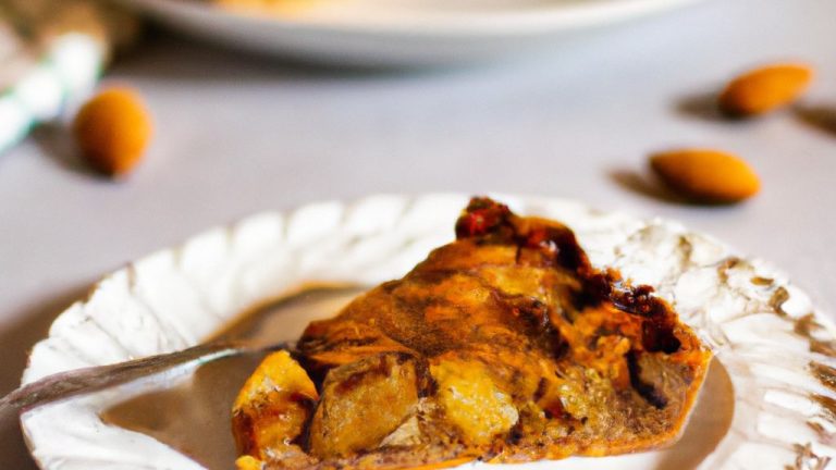 Receita de Torta de ameixas e nozes
