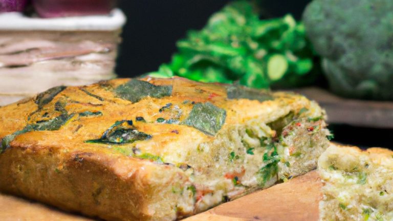 Receita de Torta de Brócolis e Couve-Flor