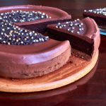 Torta de chocolate simples