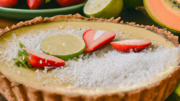 Receita de torta de mamão