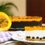 Torta de Maracujá e Requeijão