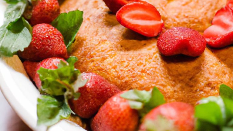 Receita de Torta de Morango