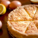 Torta de Queijo e Laranja