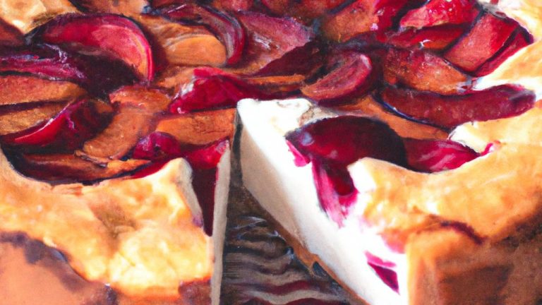 Receita de Torta de ricota e goiaba
