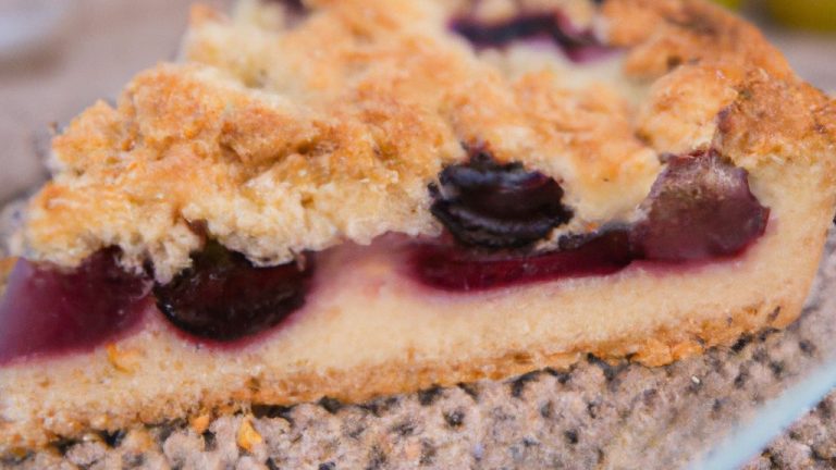 Receita de Torta de uvas