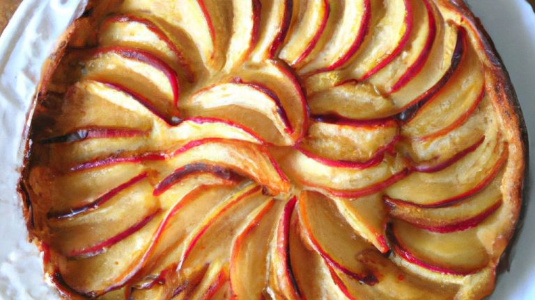 Receita de Torta Francesa de Maçãs