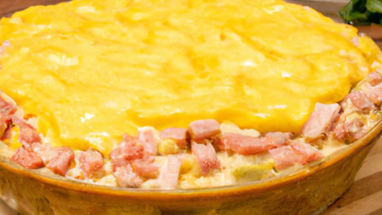 Receita de Torta salgada alemã