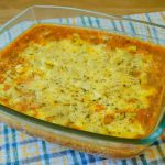 Tortilha de frango ao forno