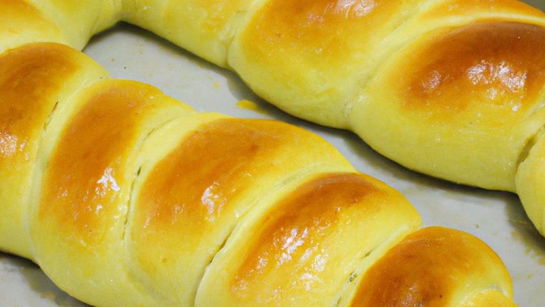 Receita de Trança de Pão