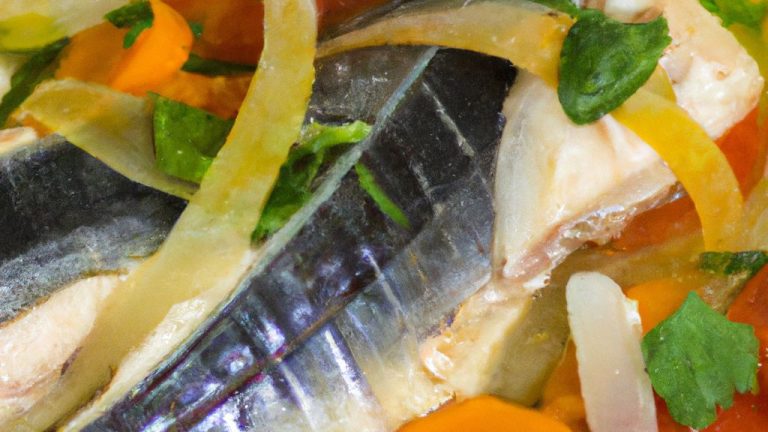 Receita de Trutas à escabeche