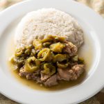 Virado de Quiabo com Arroz