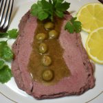 Vitelo ao limão com ervilha-torta