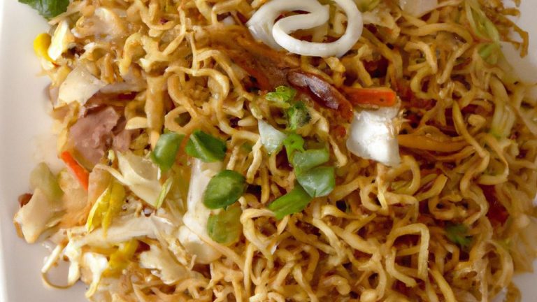 Receita de Yakissoba de arroz
