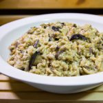 Risoto de cogumelos