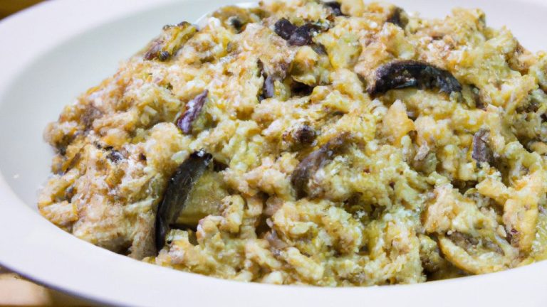 Risoto de cogumelos