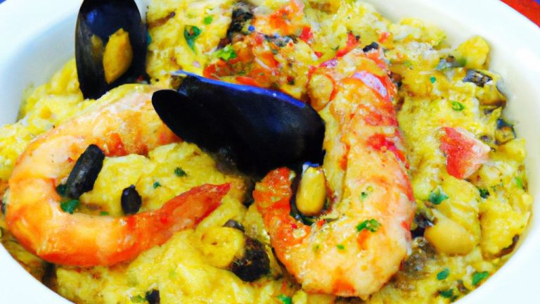 Risoto de frutos do mar