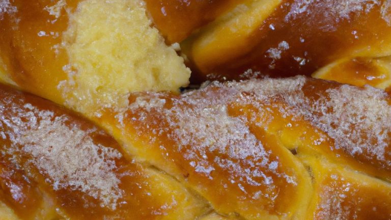 Rosca Recheada e Trançada