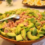 Salada de Abacate e Presunto
